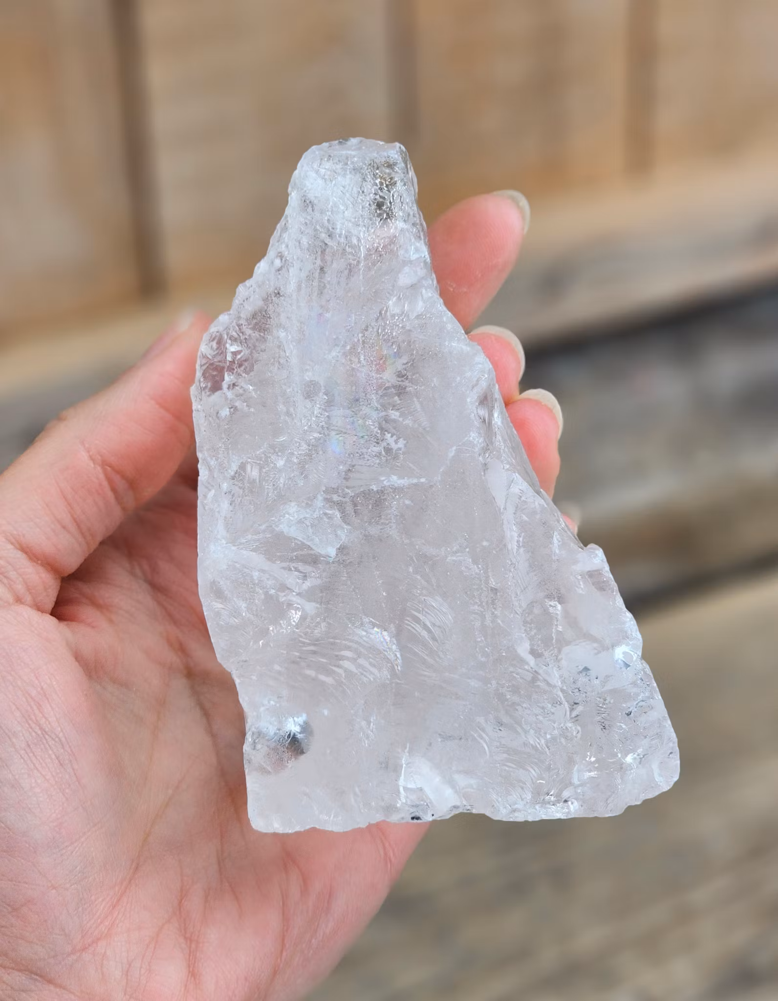 Bergkristall rå XL #23