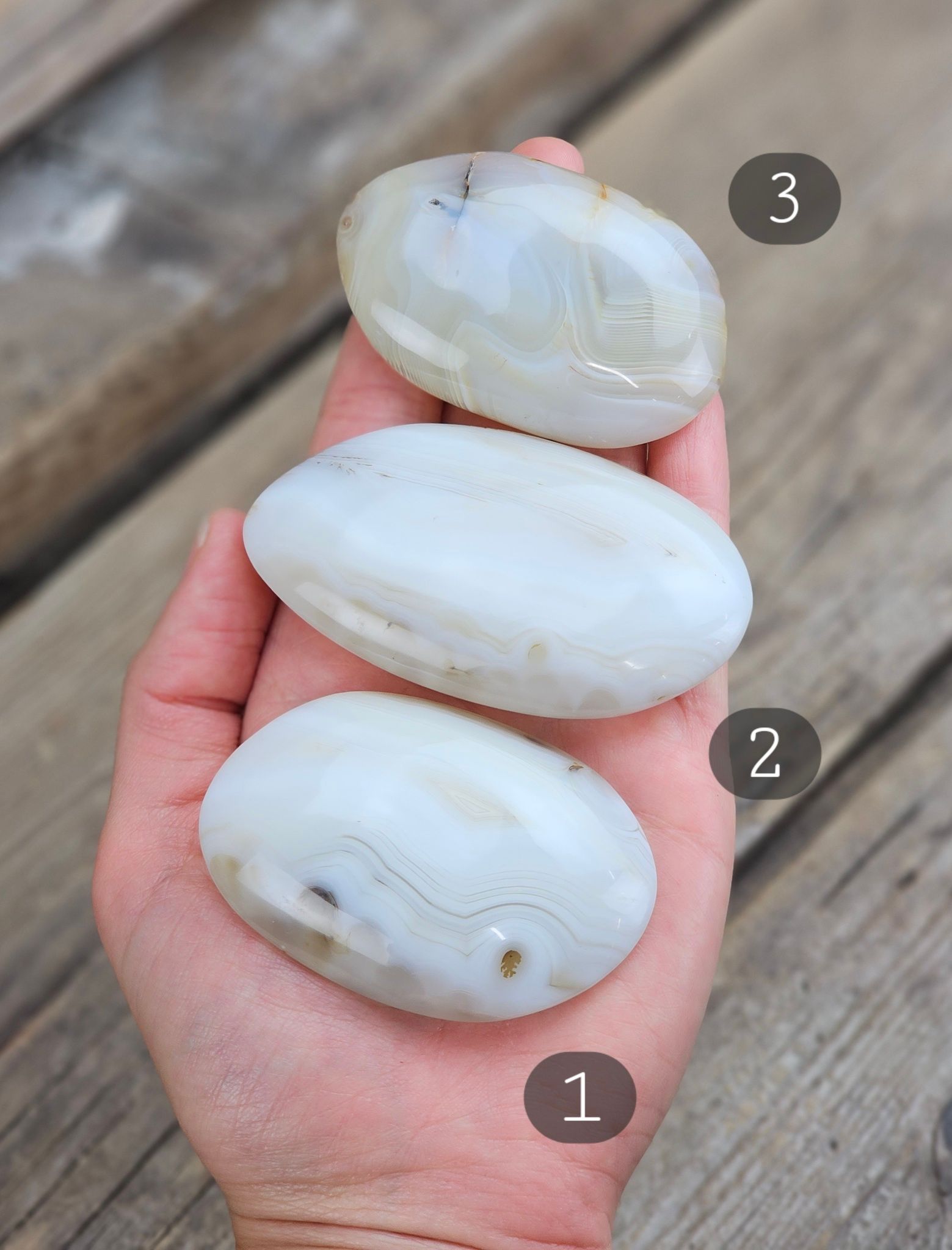 Agat, stor touchstone