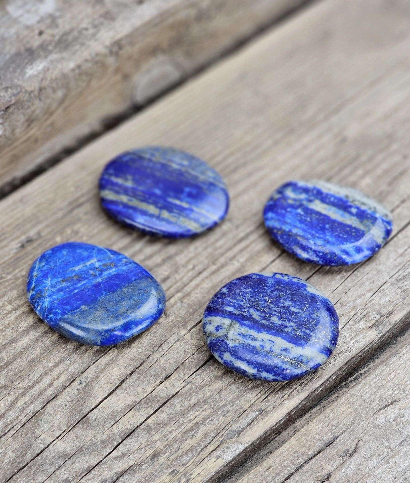 Lapis Lazuli platta, stor touchstone