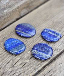 Lapis Lazuli platta, stor touchstone #1-4