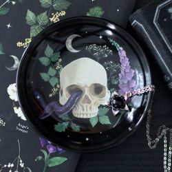 Fat i keramik, Floral Skull