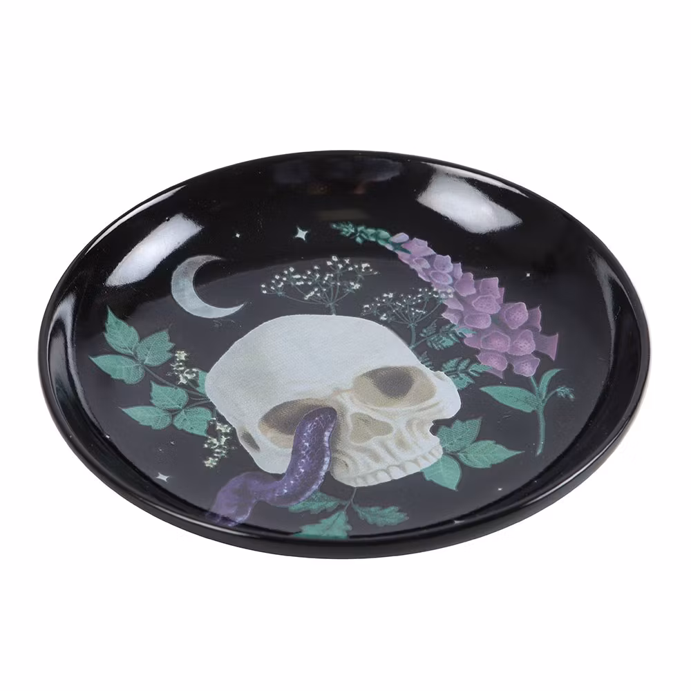Fat i keramik, Floral Skull