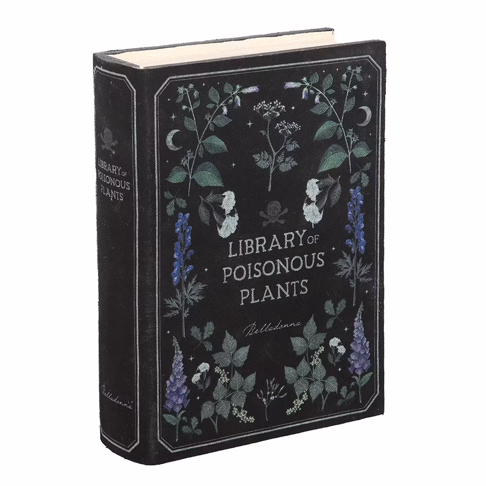 Bokformad förvaringslåda, Library of Poisonous Plants