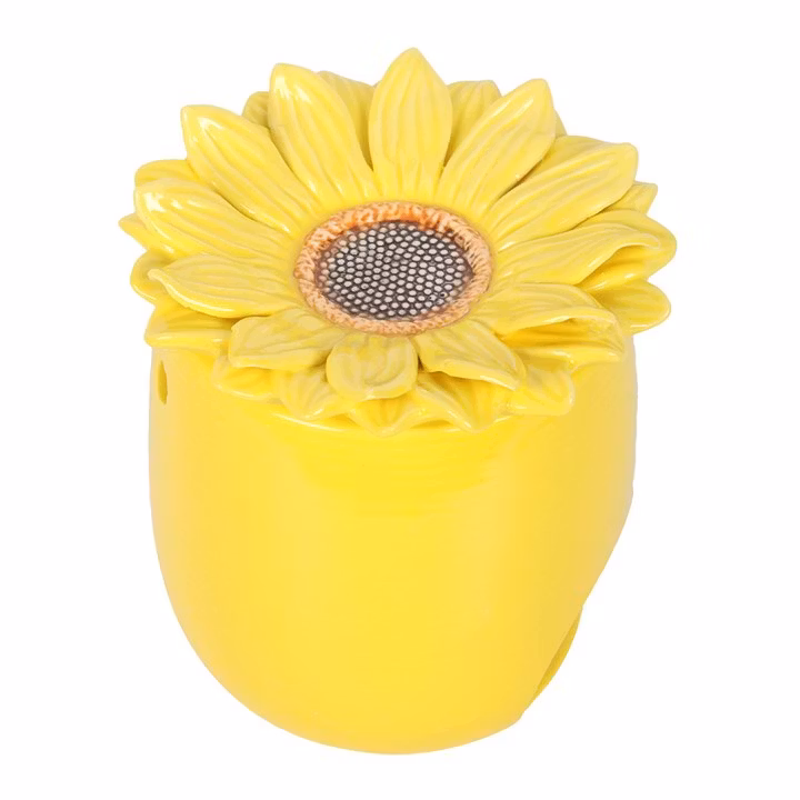 Aromalampa keramik, diffuser Solros