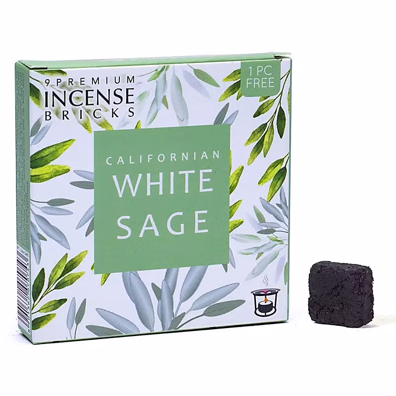 Aromafume - White Sage, rökelsebrickor