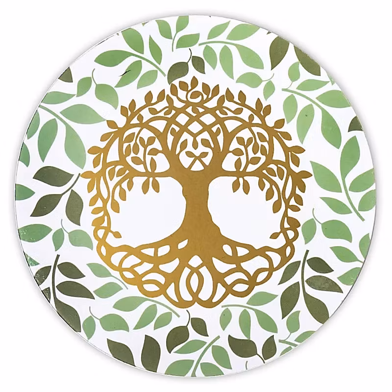 Glasunderlägg, Tree of life 6-pack