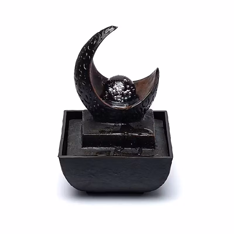 Feng shui vattenfall/Bordsfontän, Moon