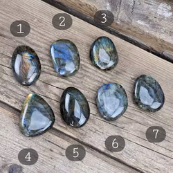 Labradorit, touchstone #1-7