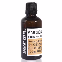 Ancient Wisdom Basolja – Apricot Kernel Oil (Aprikoskärneolja), 100% ren (50 ml)