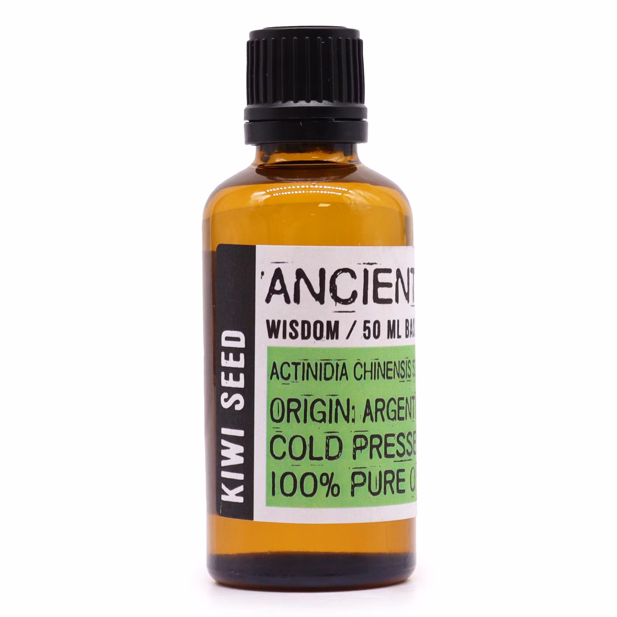 Ancient Wisdom Basolja – Kiwi Seed Oil (Kiwifröolja), 100% ren (50 ml)