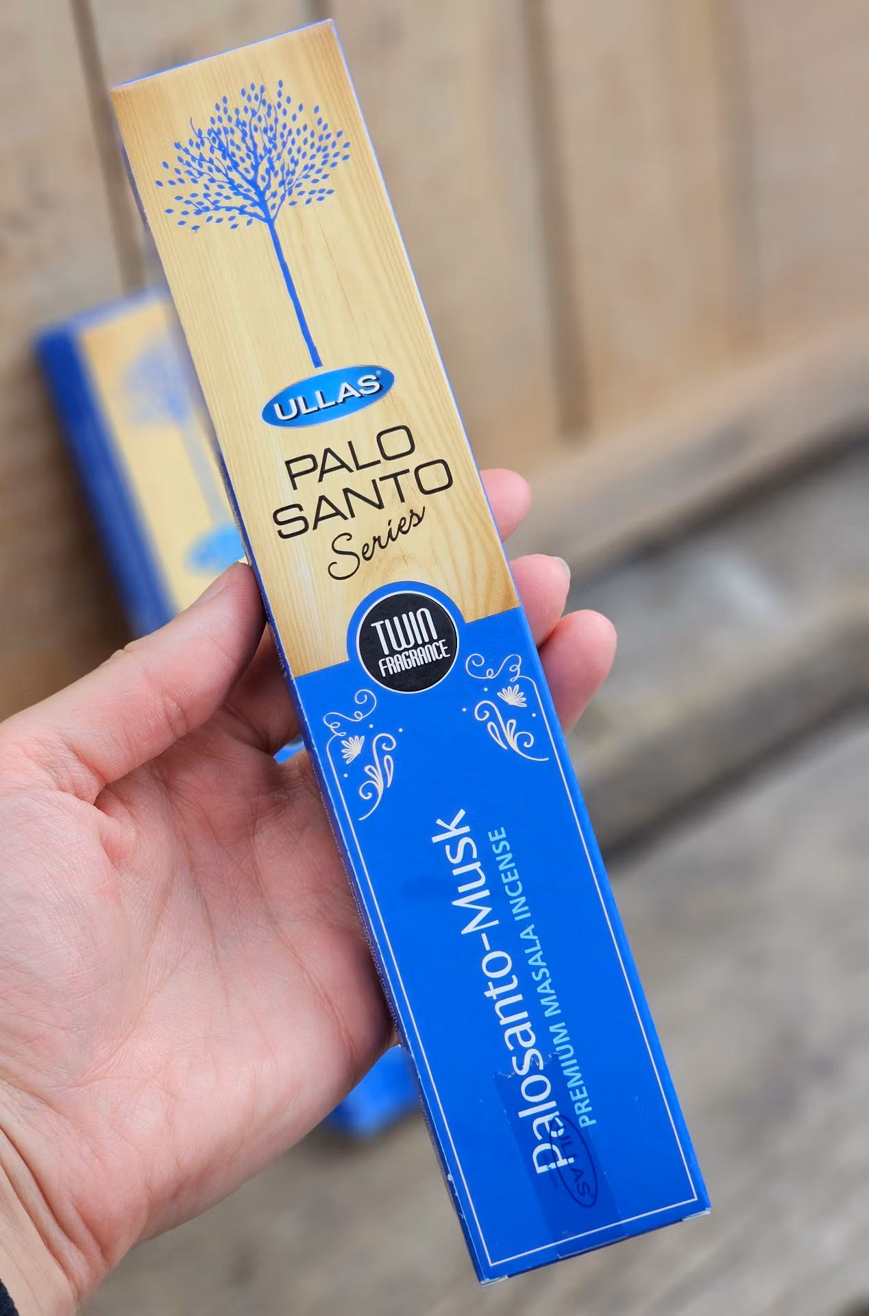 Ullas Palo Santo Serie - Musk, rökelsepinnar