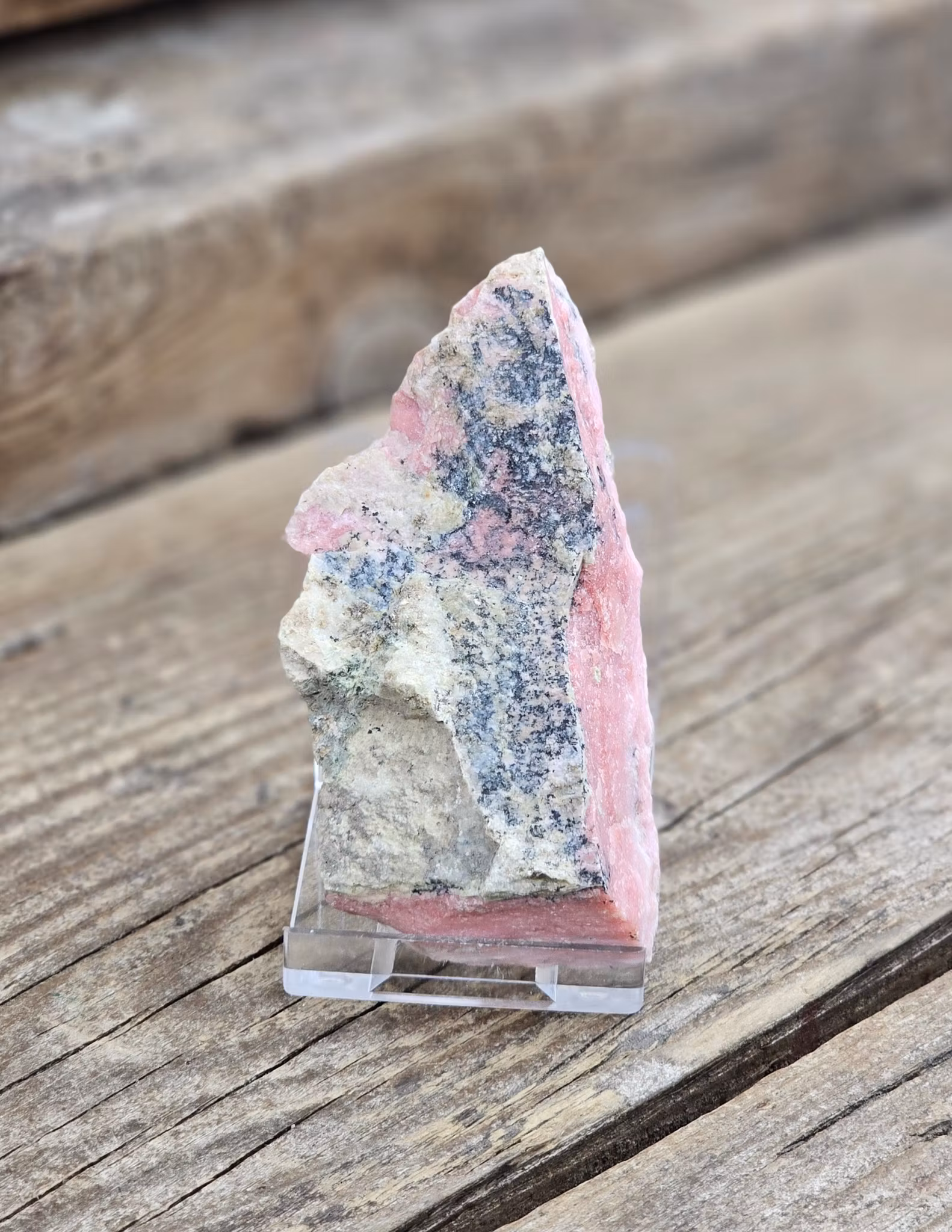 Rosa Opal rå