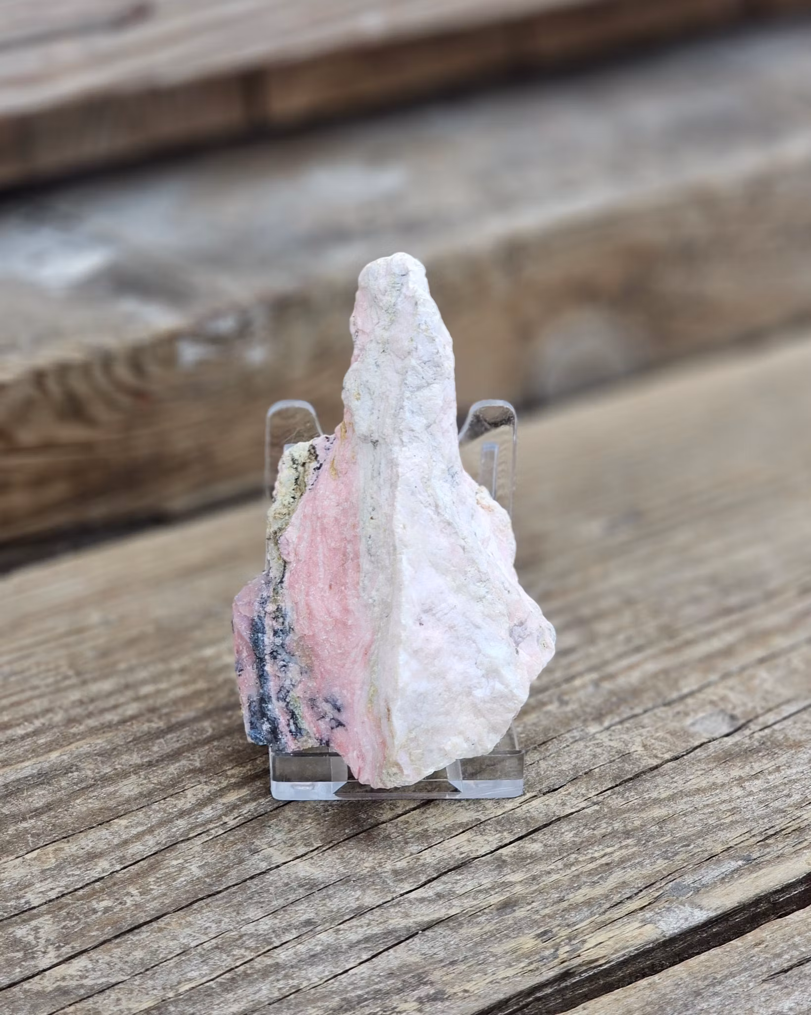 Rosa Opal rå