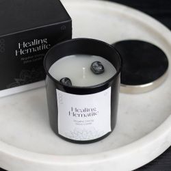 Healing Hematite - Kristallljus med Hematit 18h