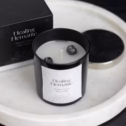 Healing Hematite - Kristallljus med Hematit 18h