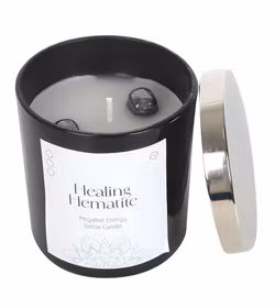 Healing Hematite - Kristallljus med Hematit 18h