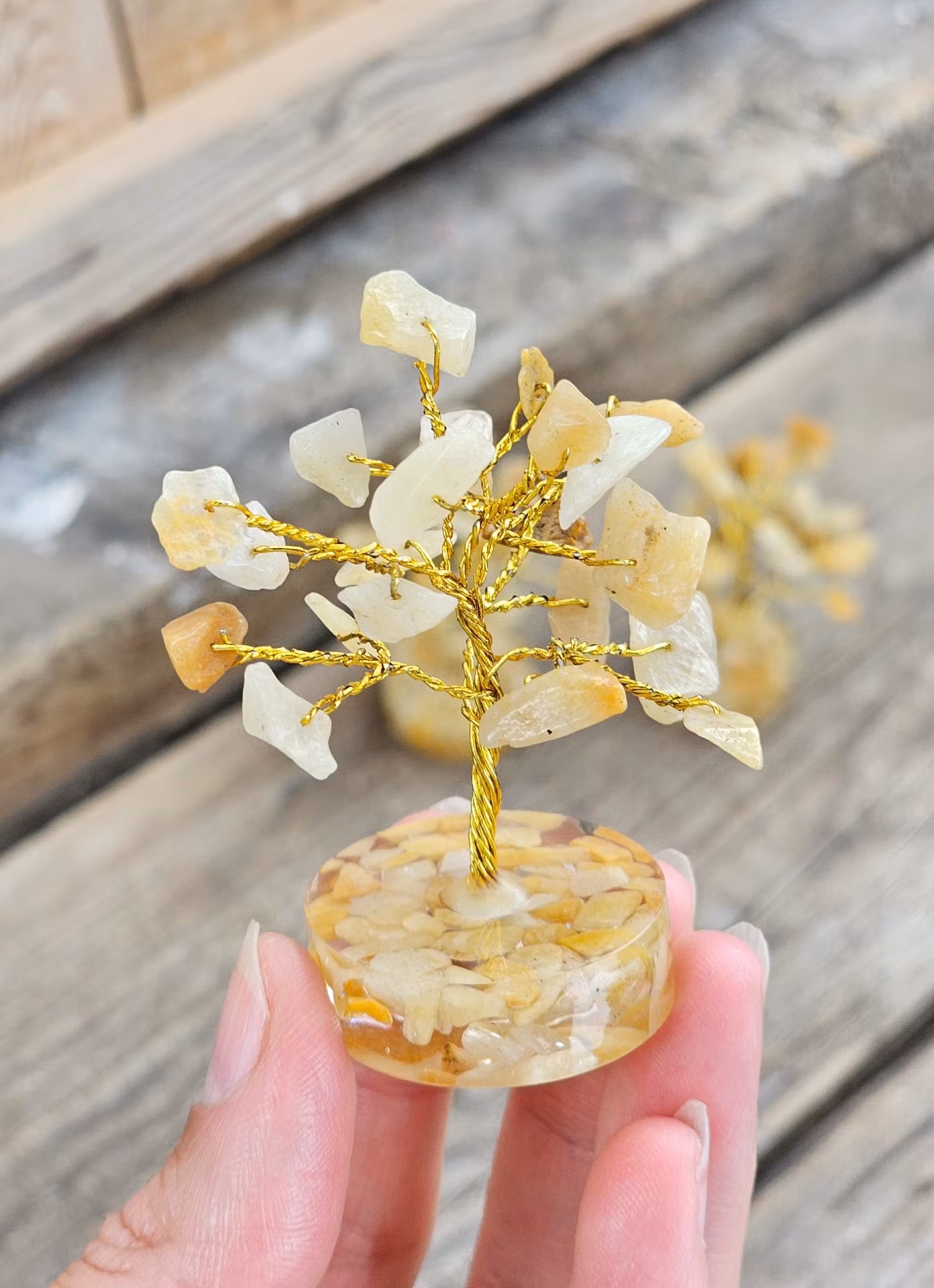 Kristallträd i Golden Healer, liten