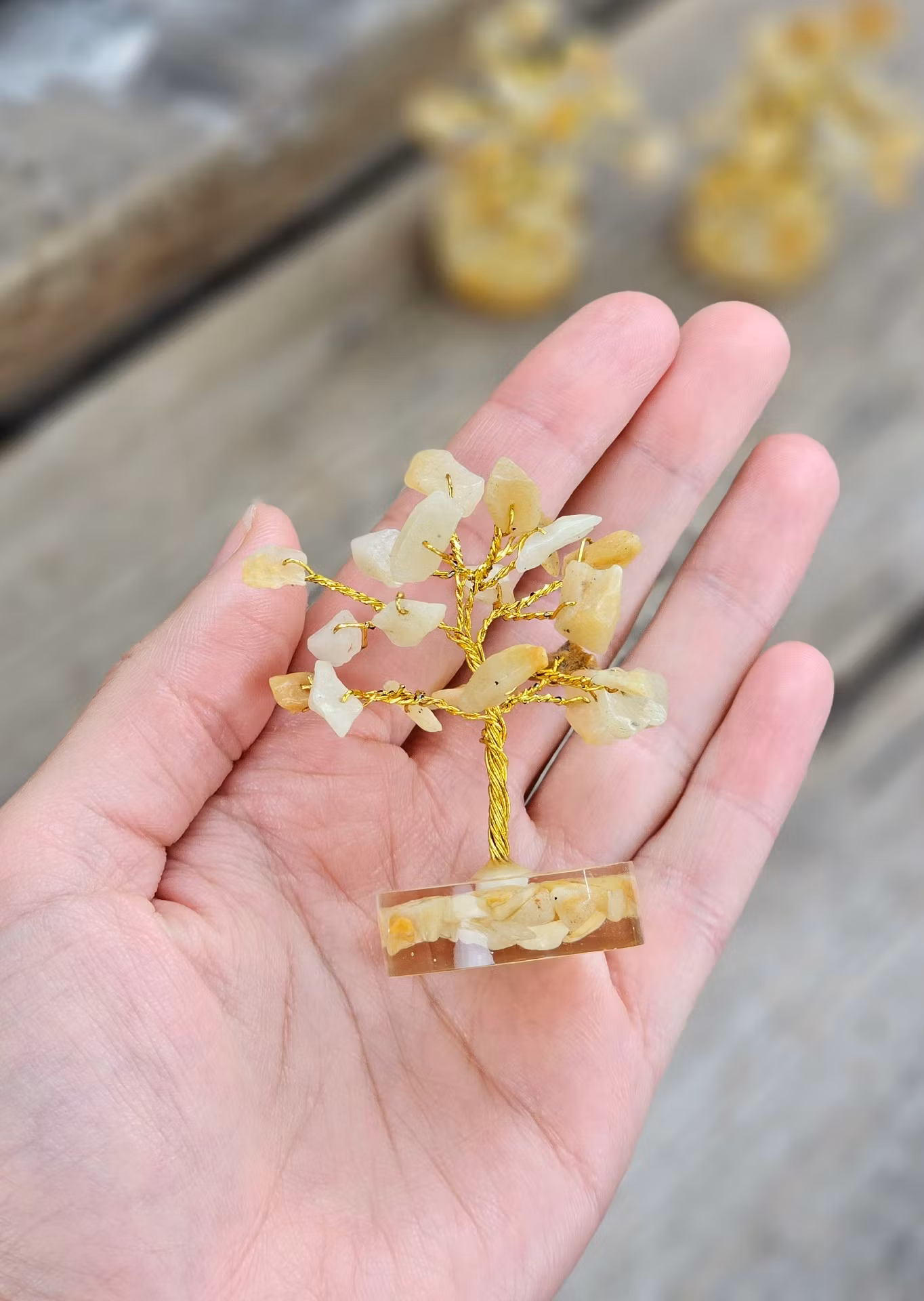 Kristallträd i Golden Healer, liten