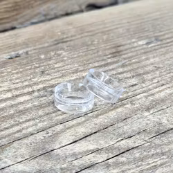 Klotställ, transparent mini 2-pack
