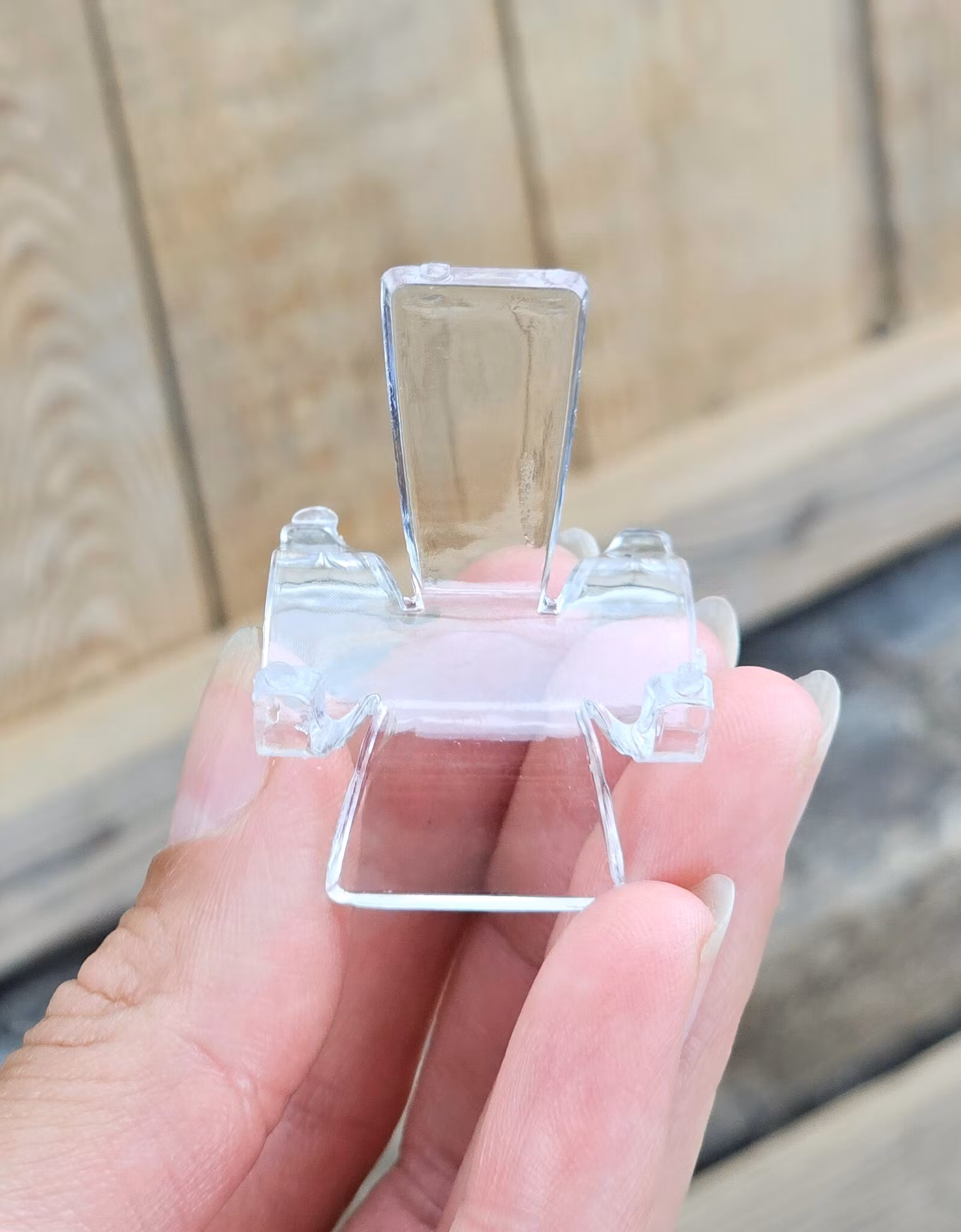 Visningsdisplay, transparent liten klassisk