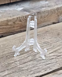 Plastställ transparent, liten