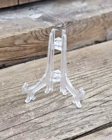Plastställ transparent, liten