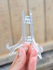 Plastställ transparent, liten