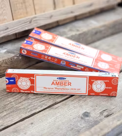 Satya - Nag Champa Amber, rökelsepinnar