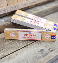 Satya - Nag Champa Benzoin, rökelsepinnar