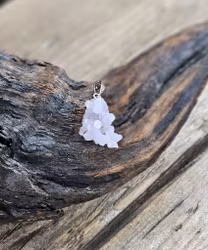 Druvagat (Grape Agat), 925 silver hänge #1