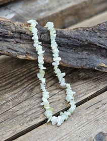 New Jade, chipshalsband 45 cm