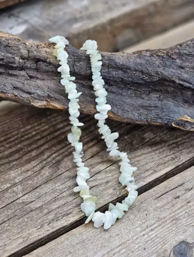 New Jade, chipshalsband 45 cm