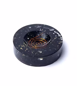 Klotställ Orgonit med Svart Turmalinchips