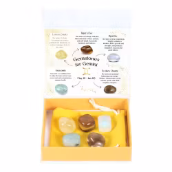 Stjärntecken Tvillingarna (Gemini), kristallkit - 5 stenar