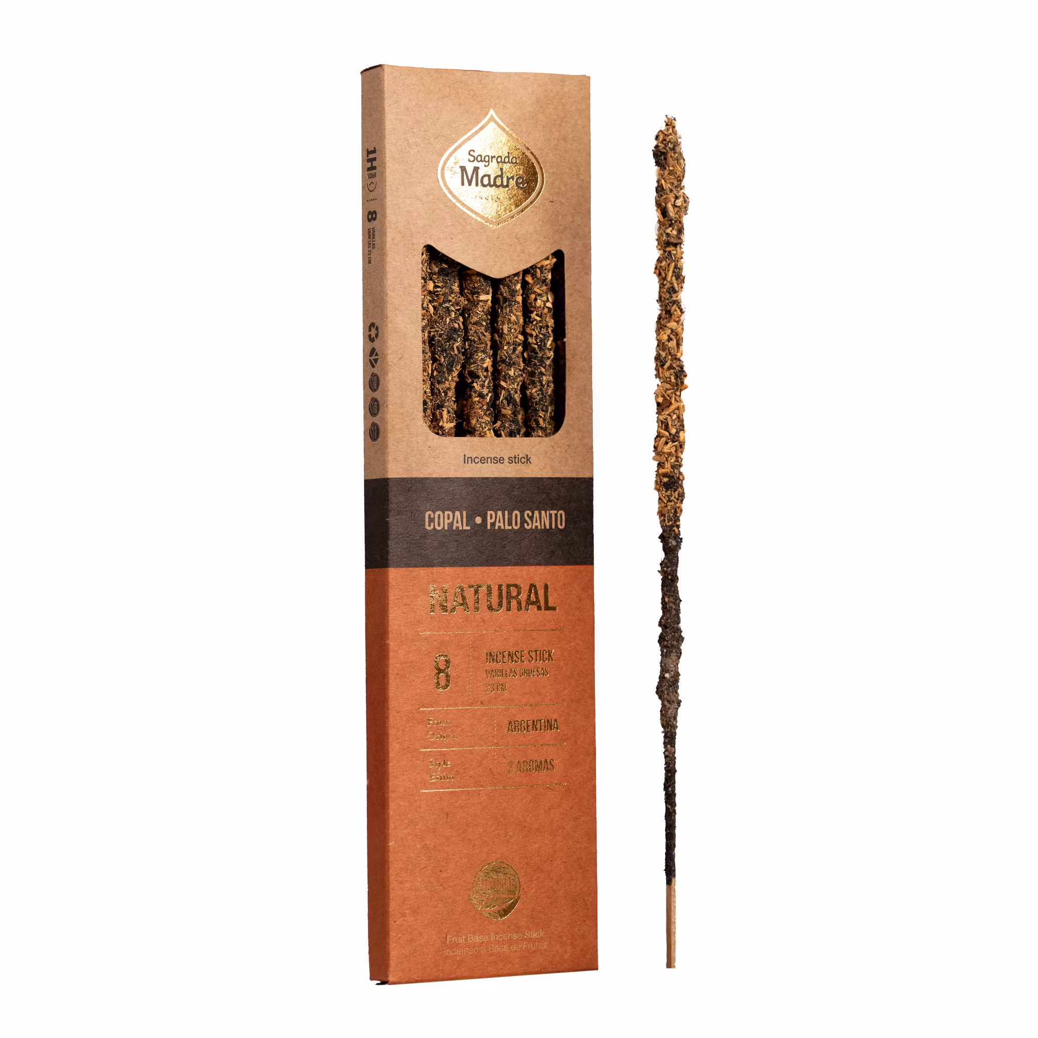 Sagrada Madre - Natural 2-Scent Palo Santo & Copal, rökelsepinnar