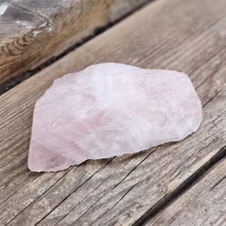 Rosenkvarts stor rå #2