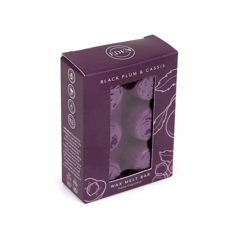 Eden Vaxkakor – Black Plum & Cassis (6-pack)