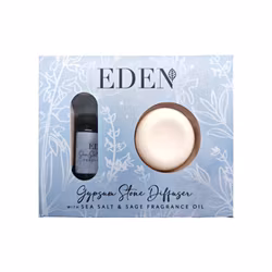 Eden Aromaolja – Sea Salt & Sage Doftolja med Stendiffuser (Kit, 10 ml)