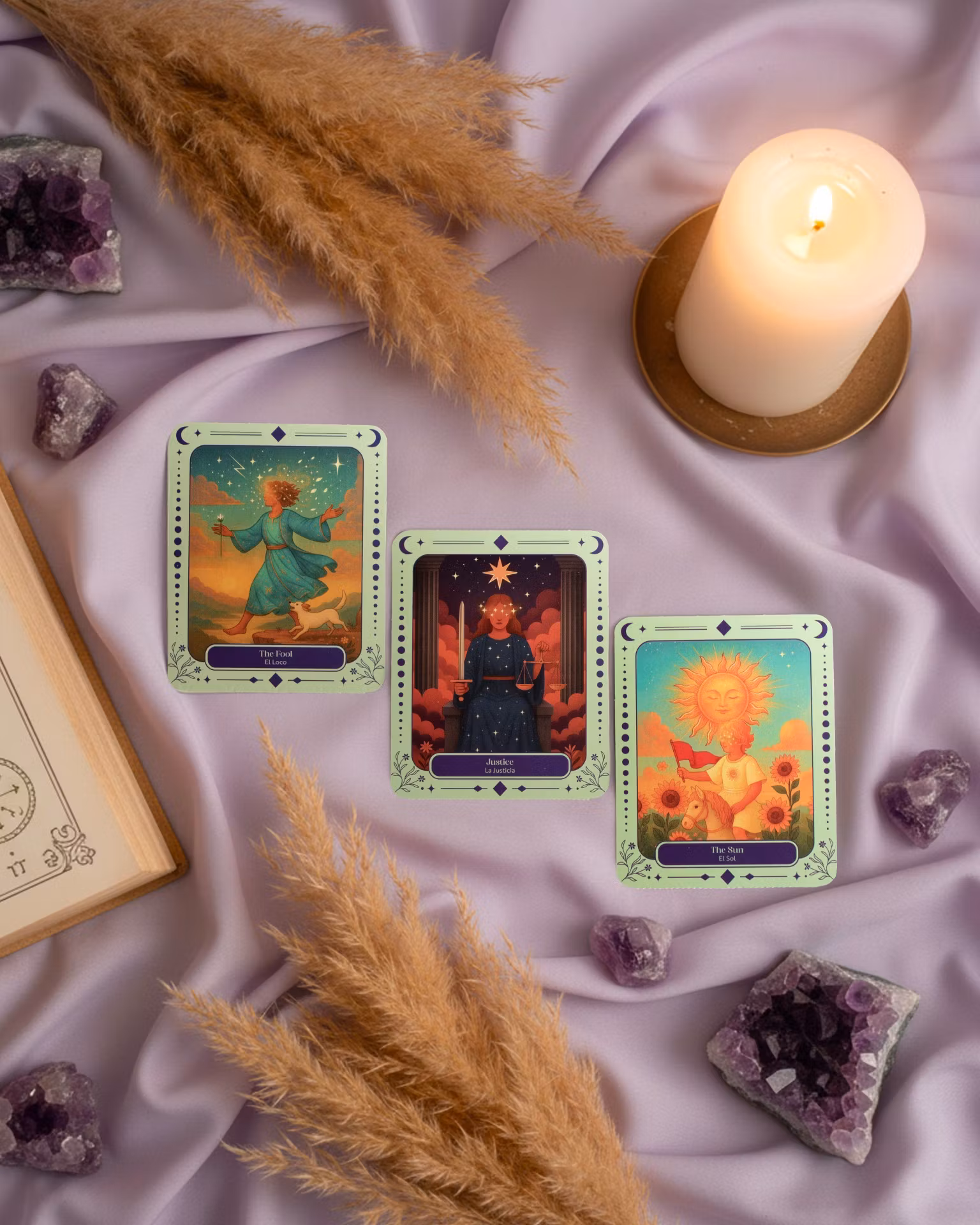 Sagrada Madre – Oracle of Wisdom, rökelsepinnar + 1 orakelkort