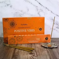 Goloka – Manifestation Positive Vibes med Solsten, rökelsepinnar