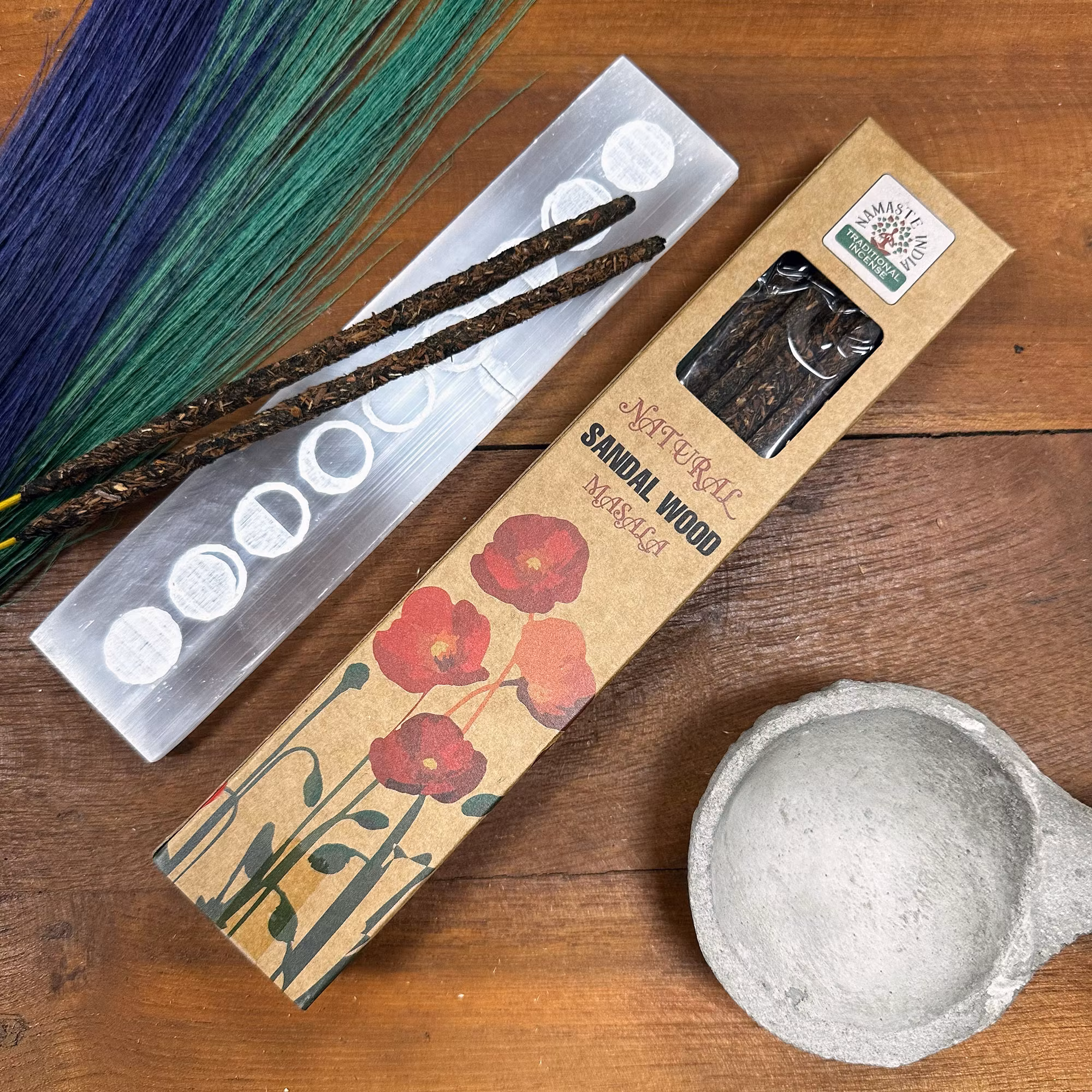 Namaste India – Sandalwood Natural Botanical, rökelsepinnar