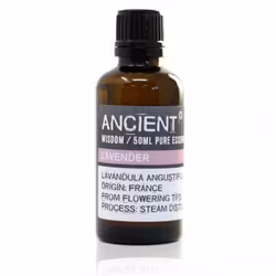 Ancient Wisdom Eterisk Olja – Lavender (Lavendel), 100% ren (50 ml)