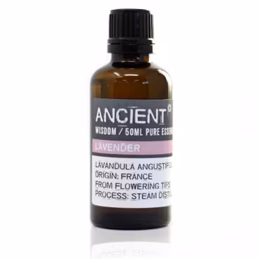 Ancient Wisdom Eterisk Olja – Lavender (Lavendel), 100% ren (50 ml)