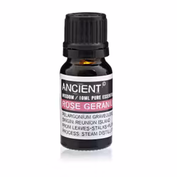 Ancient Wisdom Eterisk Olja – Rose Geranium (Rosengeranium), 100% ren (10 ml)