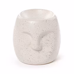 Oljebrännare / Aromalampa – Serenity Vit, doftspridare i keramik