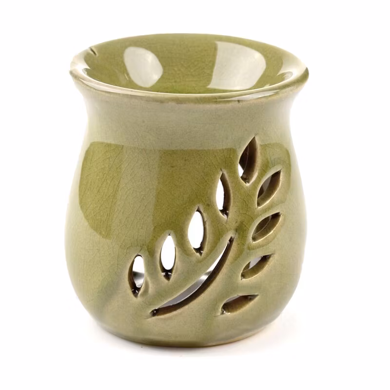 Oljebrännare / Aromalampa – Natur Oliv, doftspridare i keramik