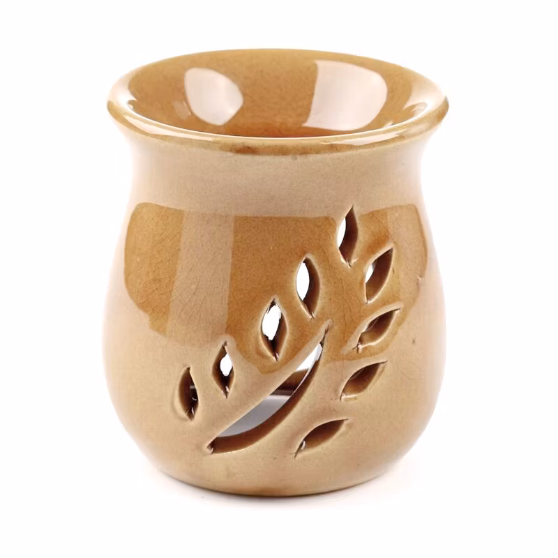 Oljebrännare / Aromalampa – Natur Honung, doftspridare i keramik