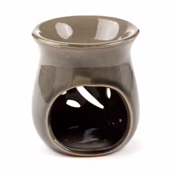 Oljebrännare / Aromalampa – Natur Grå, doftspridare i keramik