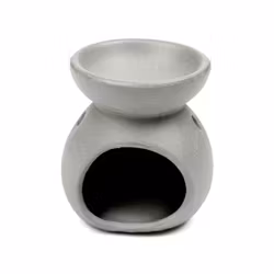 Oljebrännare / Aromalampa – Zen Grå, doftspridare i keramik