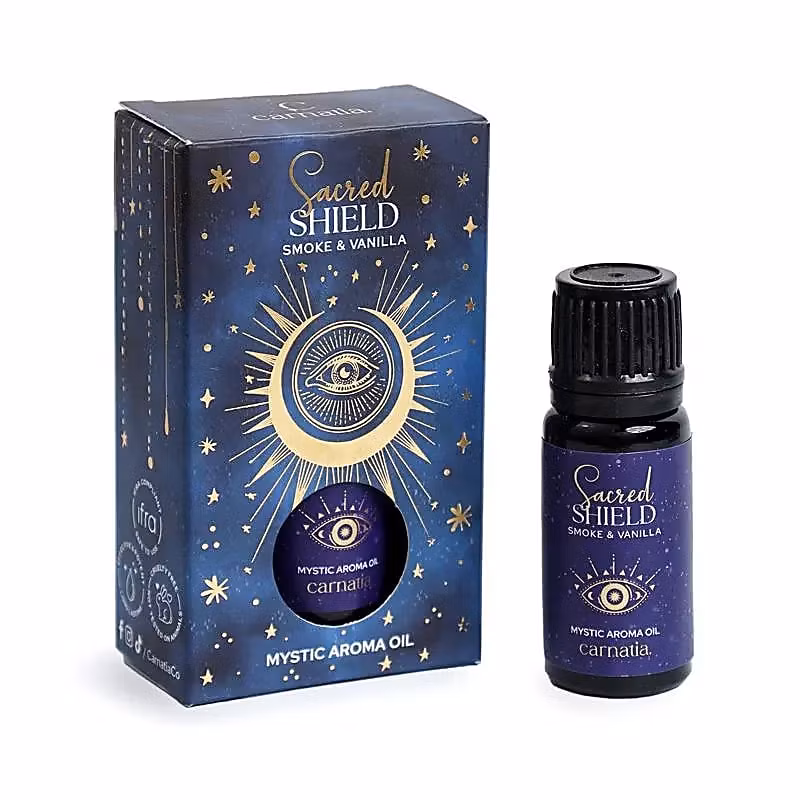 Carnatia Starry Spell Aromaolja – Sacred Shield (Smoke & Vanilla), doftolja (10 ml)
